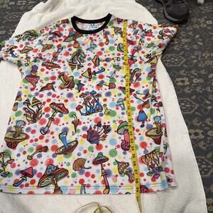 New! Fresh Prints of Bel Air psychedelic mushroom T-shirt Men’s XL